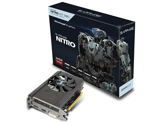 Sapphire Radeon R7 360 2GB ITX NITRO