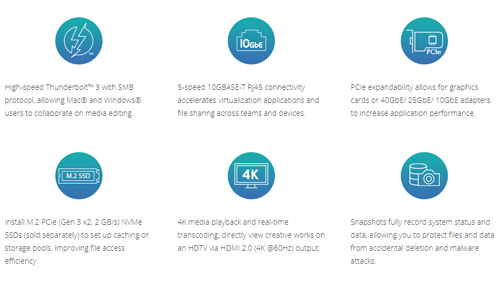 Qnap 004-Bay NAS TVS-472XT-PT-4G