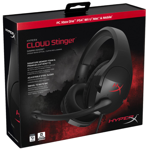 hyperx cloud stinger cena