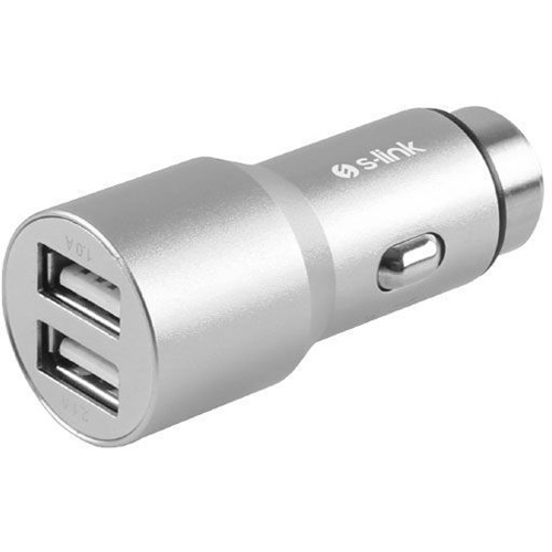 Зарядное устройство usb для прикуривателя 5v 1a 12 24v пластик металл